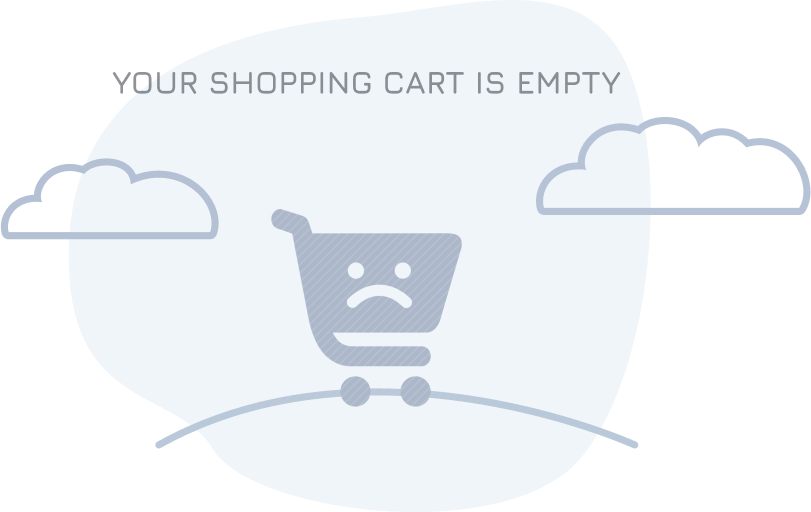 Empty shopping cart